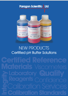 Paragon Scientific Certified PH Buffer Solutions Group of Products Image